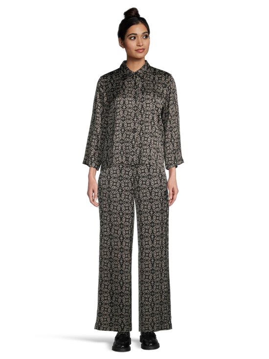 NOOM - Püksid Maria Wide Leg - BLACK PAISLEY PRINT | Stockmann - photo 3