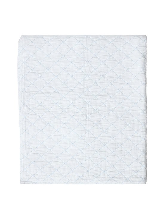 Lexington - Jacquard Organic Cotton -päiväpeitto - WHITE/BLUE | Stockmann - photo 2