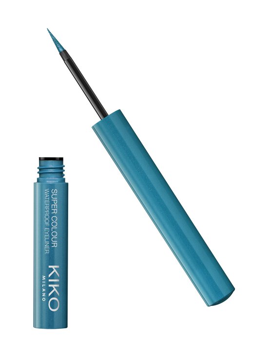 KIKO Milano - New Super Colour Waterproof Eyeliner- vedenkestävä silmänrajaustuote - 04 GREEN TEAL | Stockmann - photo 1