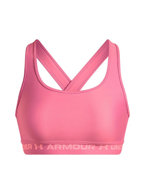 Under Armour - Crossback Mid -urheiluliivit - 601 BITTERSWEET PINK | Stockmann - photo 1