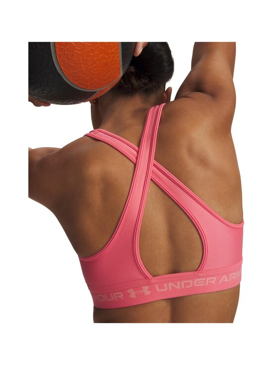 Under Armour - Crossback Mid -urheiluliivit - 601 BITTERSWEET PINK | Stockmann - photo 3