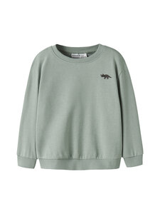 Name It - NmmVallen Regular -collegepaita - GREEN MILIEU PRINT:DINO | Stockmann