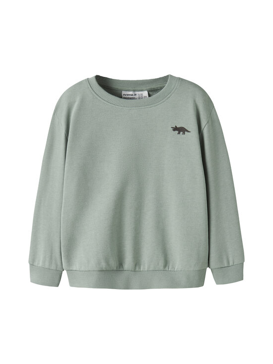 Name It - NmmVallen Regular -collegepaita - GREEN MILIEU PRINT:DINO | Stockmann - photo 1