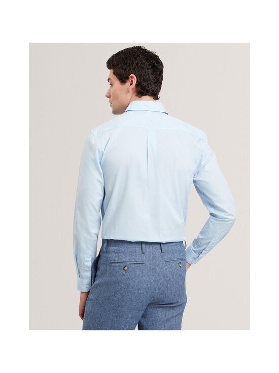 Ted Baker London - Cebu Regular Fit Plain Cotton -kauluspaita - LT-BLUE | Stockmann - photo 3