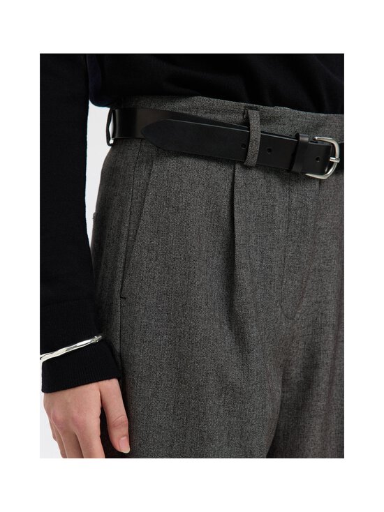 Selected - SlfBarrel Alma -housut - BLACK DETAIL:STRUCTURE | Stockmann - photo 5