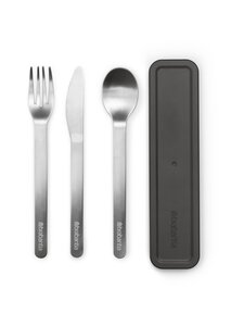 Brabantia - Make & Take -aterinsetti, 3 osaa - DARK GREY Brabantia - Make & Take -aterinsetti, 3 osaa - DARK GREY | Stockmann