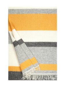 Lapuan Kankurit - Lakeus-villahuopa 130 x 180 cm - 7 WHITE-GREY-COFFEE DYED ORANGE | Stockmann