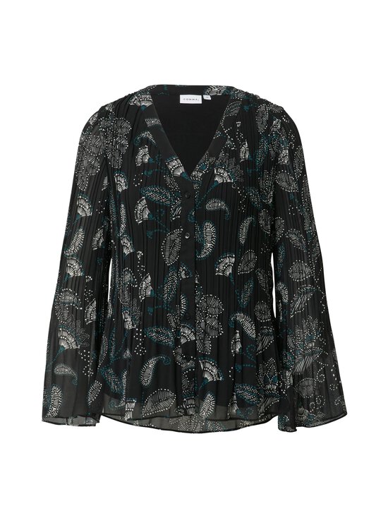 Comma - Allover Print -pusero - 99A0 GREY/BLACK | Stockmann - photo 1