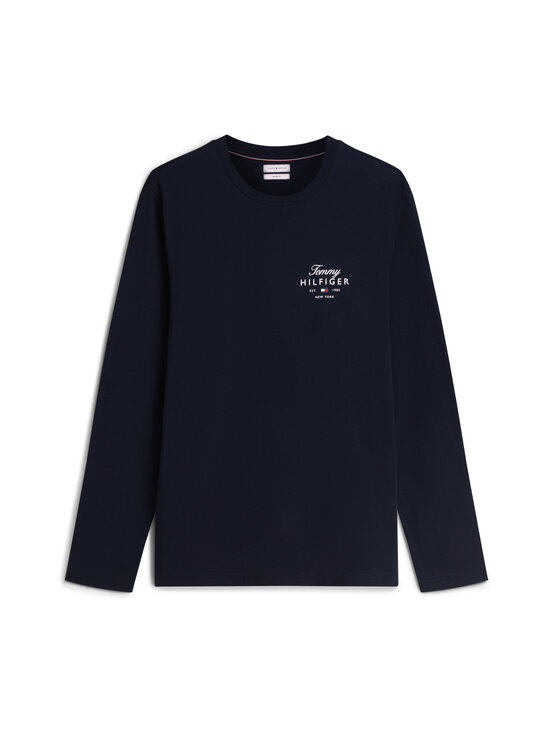 Tommy Hilfiger - Script Stack t-paita - DW5 DESERT SKY | Stockmann - photo 1
