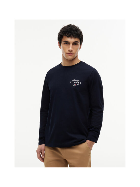 Tommy Hilfiger - Script Stack t-paita - DW5 DESERT SKY | Stockmann - photo 2
