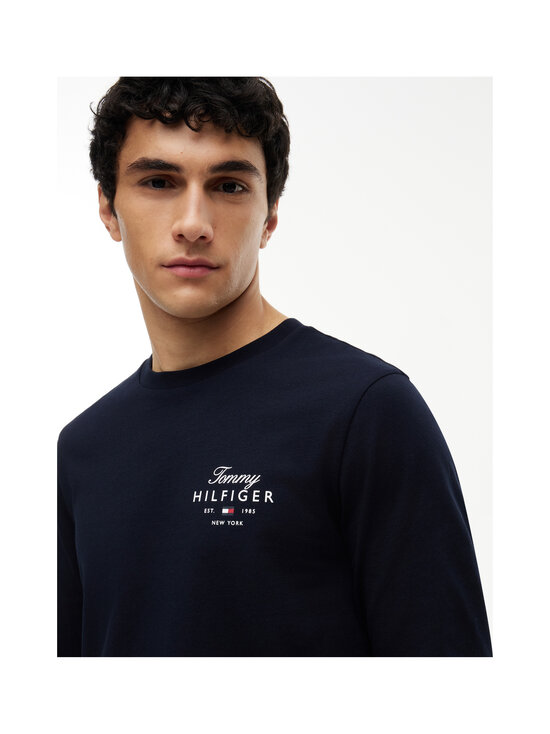Tommy Hilfiger - Script Stack t-paita - DW5 DESERT SKY | Stockmann - photo 5
