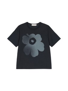 Marimekko - Erna Unikko Placement Kioski t-paita - 901 BLACK, GREY Marimekko - Erna Unikko Placement Kioski t-paita - 901 BLACK, GREY | Stockmann