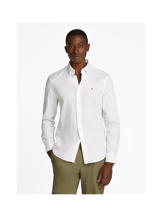 Tommy Hilfiger - Flex Dobby Slim Fit krekls ar apkakli - YCF TH OPTIC WHITE - photo 5 Tommy Hilfiger - Flex Dobby Slim Fit krekls ar apkakli - YCF TH OPTIC WHITE | Stockmann - photo 5