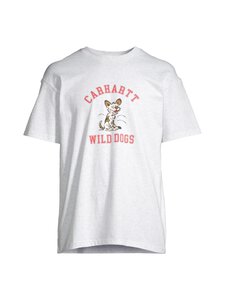 Carhartt WIP - Wild Dog t-paita - 482XX ASH HEATHER /--- | Stockmann