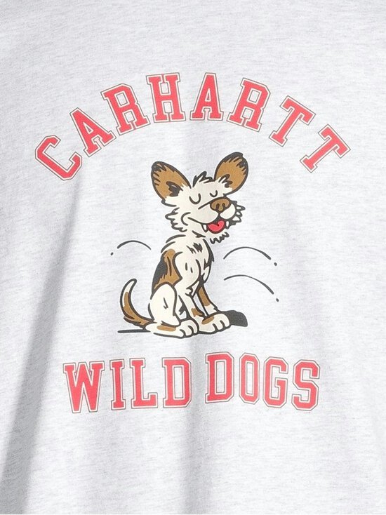 Carhartt WIP - T-särk Wild Dog - 482XX ASH HEATHER /--- | Stockmann - photo 4
