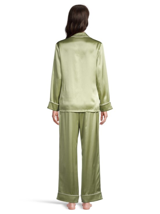 Olivia von Halle - Siidist pidžaama  Coco Swarovski kristallnööpidega - TOURMALINE | Stockmann - photo 3