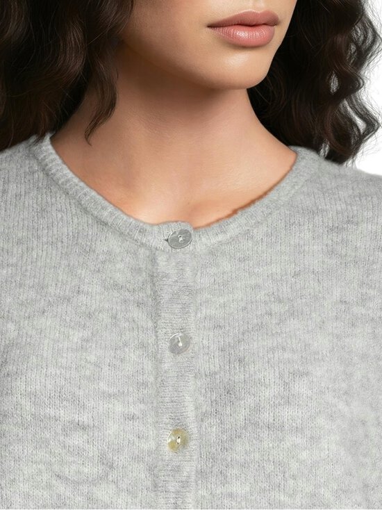 American Vintage - Kardigan - GRCLCH GRIS CLAIR CHINE | Stockmann - photo 4