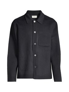 Officine Générale - Hamilton Double Split -kauluspaita - DARK NAVY | Stockmann