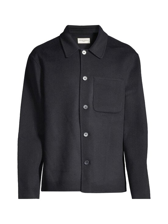 Officine Générale - Hamilton Double Split -kauluspaita - DARK NAVY | Stockmann - photo 1