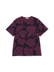 Marimekko - T-särk Skenaario Kukasta Kukkaan - 450 DARK PURPLE, DARK NAVY | Stockmann