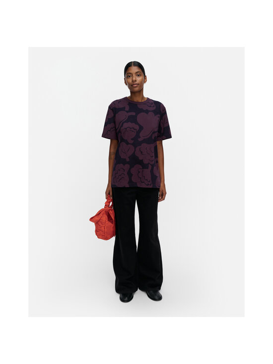 Marimekko - T-särk Skenaario Kukasta Kukkaan - 450 DARK PURPLE, DARK NAVY | Stockmann - photo 2