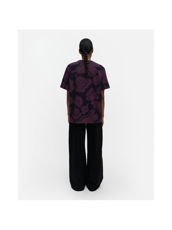 Marimekko - T-särk Skenaario Kukasta Kukkaan - 450 DARK PURPLE, DARK NAVY | Stockmann - photo 3