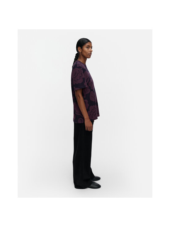 Marimekko - T-särk Skenaario Kukasta Kukkaan - 450 DARK PURPLE, DARK NAVY | Stockmann - photo 4
