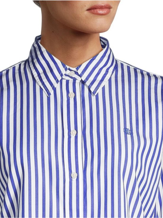 Lauren Ralph Lauren - Jamelko-paitapusero - LAPIS BLUE/WHITE - photo 4 Lauren Ralph Lauren - Jamelko-paitapusero - LAPIS BLUE/WHITE | Stockmann - photo 4