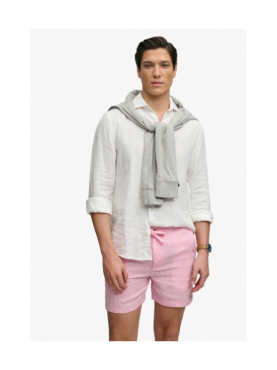 Superdry - Merchant-pellavashortsit - MLI PINK CHAMBRAY | Stockmann - photo 2