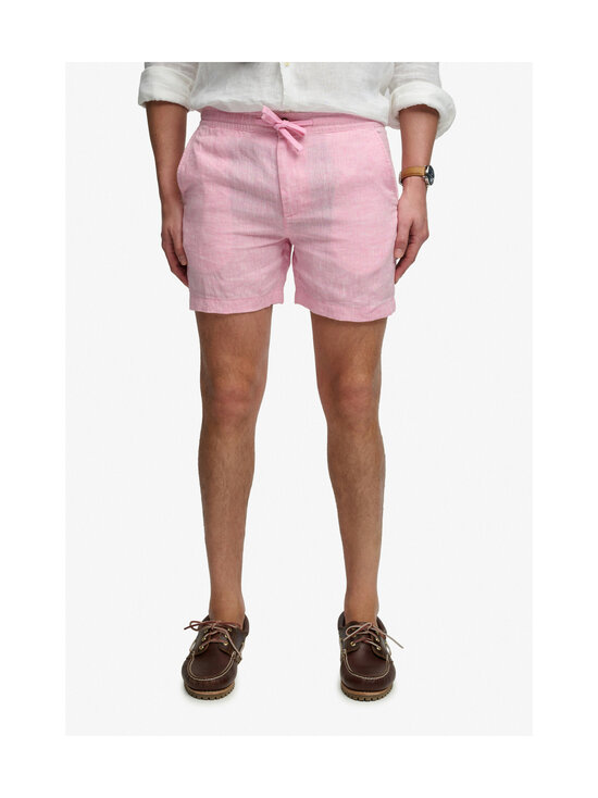 Superdry - Merchant-pellavashortsit - MLI PINK CHAMBRAY | Stockmann - photo 3