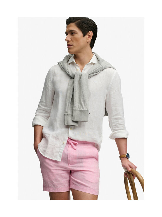 Superdry - Merchant-pellavashortsit - MLI PINK CHAMBRAY | Stockmann - photo 6
