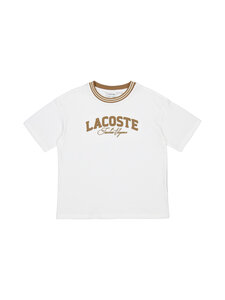 Lacoste - Embroidered t-paita - 70V-FARINE | Stockmann