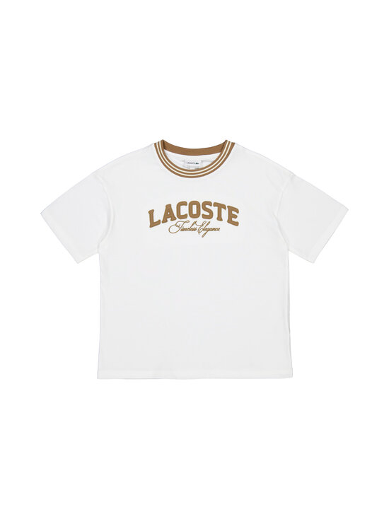 Lacoste - Embroidered t-paita - 70V-FARINE | Stockmann - photo 1