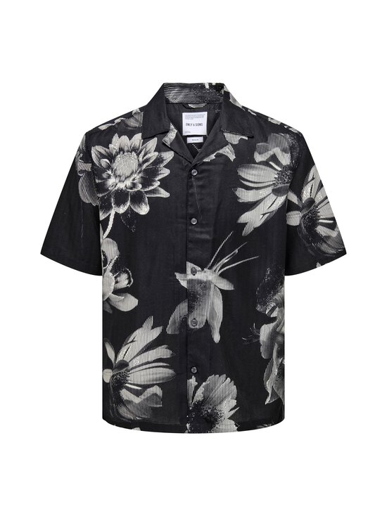 Only & Sons - OnsRocket Regular -kauluspaita - JET BLACK AOP:EGRET - photo 1 Only & Sons - OnsRocket Regular -kauluspaita - JET BLACK AOP:EGRET | Stockmann - photo 1