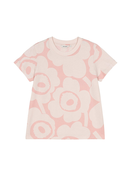 Marimekko - Heleys Unikko trikotāžas krekls - 303 LIGHT PINK LIGHT PINK | Stockmann - photo 1
