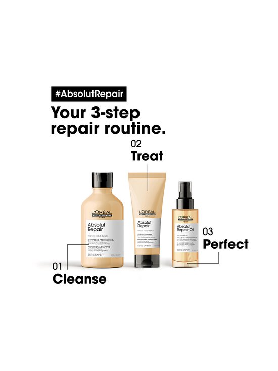 L'Oréal Professionnel - Absolut Repair Gold Conditioner -hoitoaine 200 ml - NOCOL - photo 5 L'Oréal Professionnel - Absolut Repair Gold Conditioner -hoitoaine 200 ml - NOCOL | Stockmann - photo 5