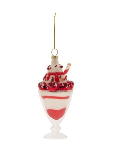 Casa Stockmann - Jäätelöannos-joulukuusenkoriste - RED/WHITE Casa Stockmann - Jäätelöannos-joulukuusenkoriste - RED/WHITE | Stockmann