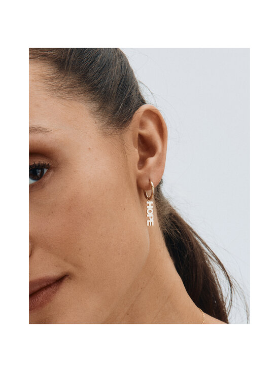 Edblad - Hope Hoops - kullatut korvakorut - GOLD | Stockmann - photo 2