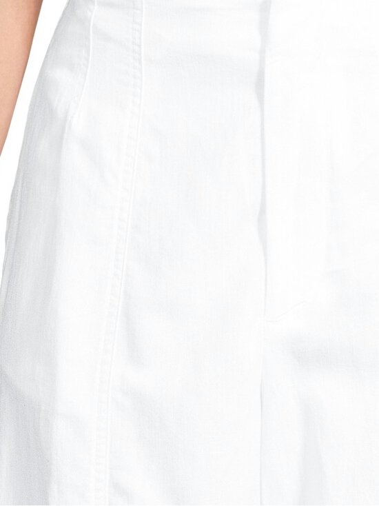 Calvin Klein Jeans - Mīkstie lina bikses - YAA BRILLIANT WHITE | Stockmann - photo 5