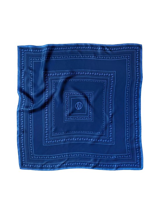 lescarf - Paisley-silkkihuivi 80 x 80 cm - ROYALBLUE | Stockmann - photo 1