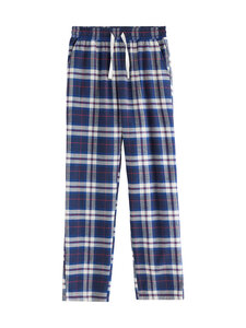 Lindex - Flaneļa pidžamas bikses - 7026 BLUE | Stockmann