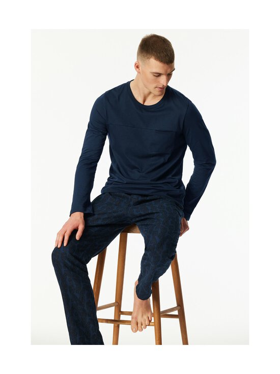 Schiesser - Round-Neck pidžamas krekls - 803 DARK BLUE | Stockmann - photo 4