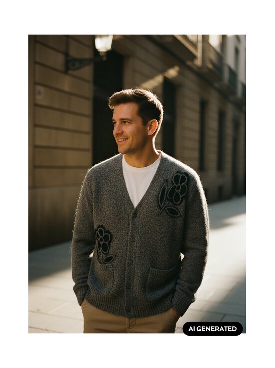 NN.07 - Kyle alpaka vilnas jaka - 941 DARK GREY MEL | Stockmann - photo 6