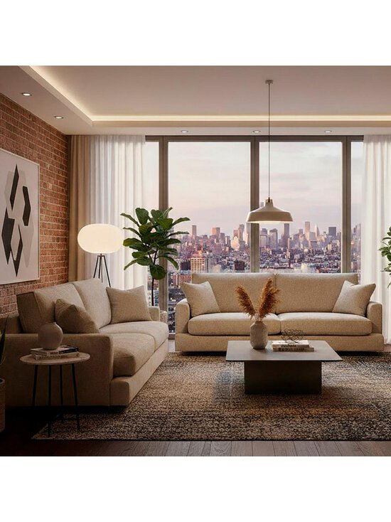 Dutti - Vesper-sohva Shaff-kangas 1109 harmaanbeige L 253 cm - BEIGE | Stockmann - photo 7