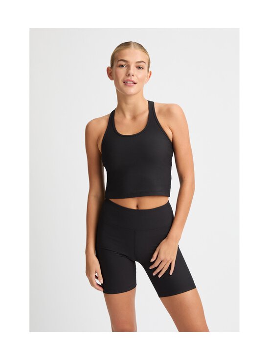 Röhnisch - Ribbed īss treniņu tops - 0001 BLACK - photo 2 Röhnisch - Ribbed īss treniņu tops - 0001 BLACK | Stockmann - photo 2