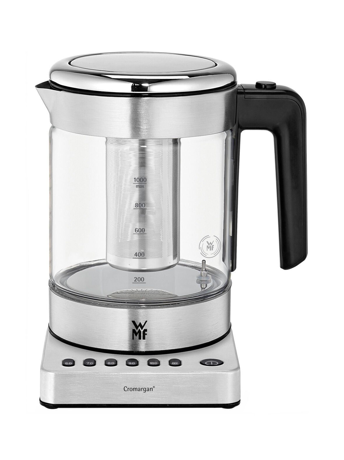 KitchenMinis® Glass Kettle Vario -vedenkeitin 1 l