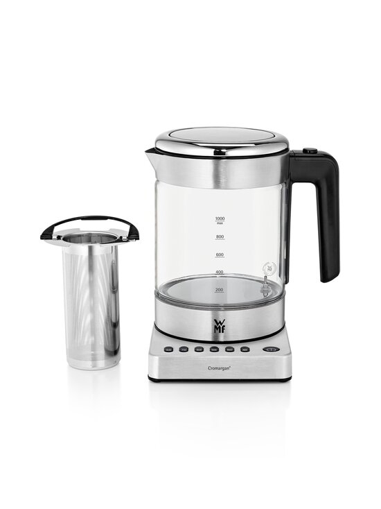 WMF - KitchenMinis® Glass Kettle Vario -vedenkeitin 1 l - CROMARGAN STEEL - photo 2 WMF - KitchenMinis® Glass Kettle Vario -vedenkeitin 1 l - CROMARGAN STEEL | Stockmann - photo 2