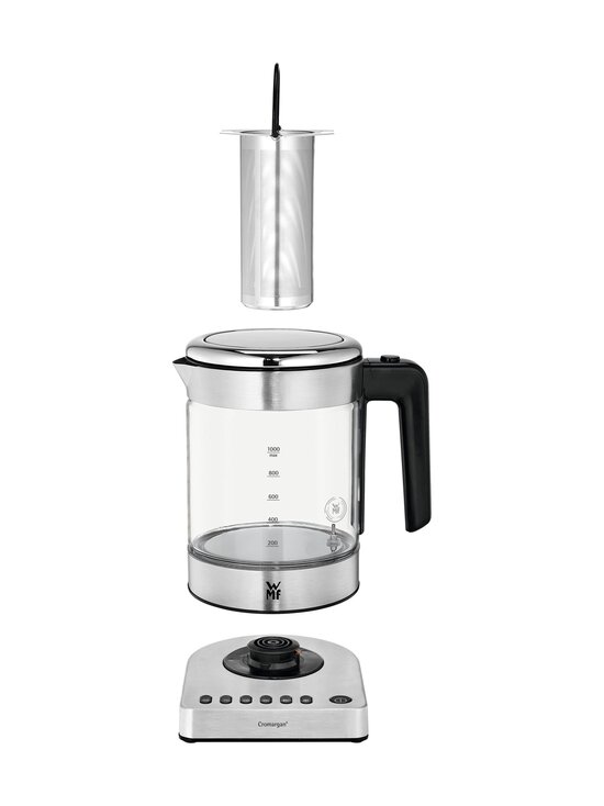 WMF - KitchenMinis® Glass Kettle Vario -vedenkeitin 1 l - CROMARGAN STEEL - photo 3 WMF - KitchenMinis® Glass Kettle Vario -vedenkeitin 1 l - CROMARGAN STEEL | Stockmann - photo 3