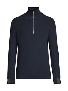 MOS MOSH - MMGPorter Quarter-Zip -neulepaita - NAVY 469 | Stockmann