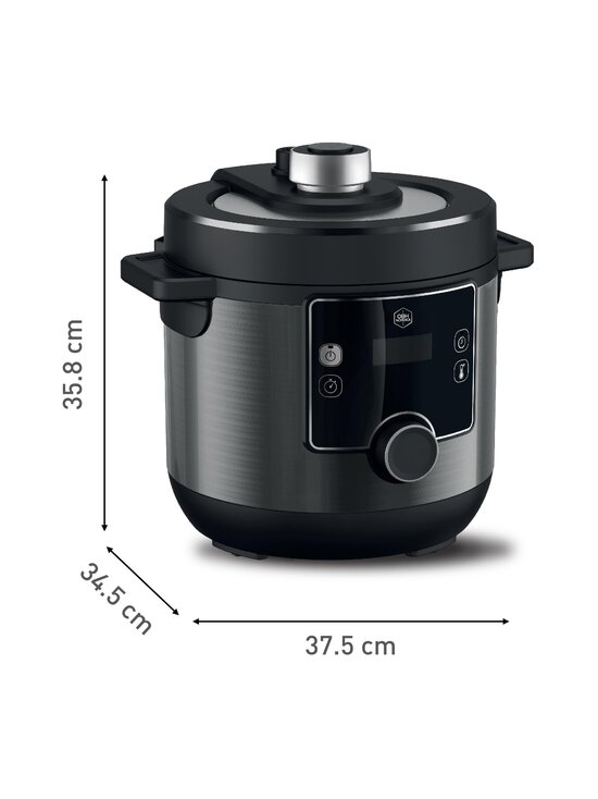 Obh Nordica - Turbo Cuisine & Fry -monitoimikeitin, airfryer - BLACK/SILVER | Stockmann - photo 2
